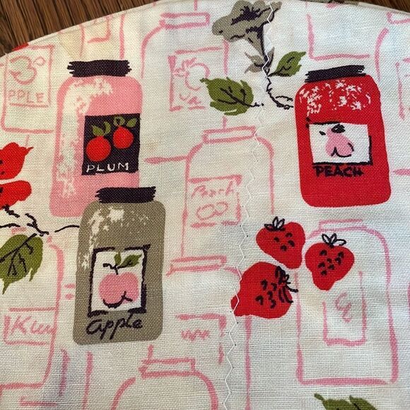 Kitschy Vtg 50s or 60s homemade casserole carrier - Picture 3 of 7